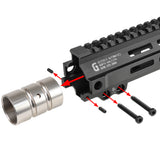 【 5KU 製 】 東京マルイ M4シリーズ 対応 GEISSELEタイプ SMR Mk8 M-LOK ハンドガード 7インチ [ 5KU-297 ]