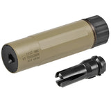 【 5KU 製 】14mm 逆ネジ 対応 Dead Air SANDMAN-K サイレンサー サプレッサー ＆ KeyMo フラッシュハイダー セット [ 5KU-315 ]