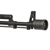 【 5KU 製 】14mm逆ネジ 対応 JMAC 360 X37 AK マズルブレーキ ＆ ブラストシールド セット レプリカ スチールCNC