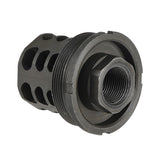 【 5KU 製 】14mm逆ネジ 対応 JMAC 360 X37 AK マズルブレーキ ＆ ブラストシールド セット レプリカ スチールCNC