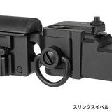 【 5KU 製 】GHK GBB AKM V2対応 Zenit PT-5 AKストック レプリカ 伸縮＆折り畳み可 可変チークパッド付 アルミ＆ラバー BK ブラック