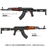 【 5KU 製 】GHK GBB AKM V2対応 Zenit PT-5 AKストック レプリカ 伸縮＆折り畳み可 可変チークパッド付 アルミ＆ラバー BK ブラック