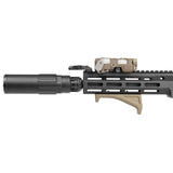 【 5KU 製 】 14mm 逆ネジ対応 SCI-SIX サイレンサー & フラッシュハイダー セット レプリカ ver.2 トレーサユニット内蔵可能 アルミ合金/スチール製