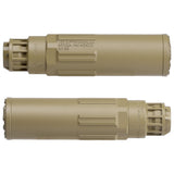 【 5KU 製 】 14mm 逆ネジ対応 SCI-SIX サイレンサー & フラッシュハイダー セット レプリカ ver.2 トレーサユニット内蔵可能 アルミ合金/スチール製