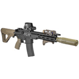 【 5KU 製 】 14mm 逆ネジ対応 SCI-SIX サイレンサー & フラッシュハイダー セット レプリカ ver.2 トレーサユニット内蔵可能 アルミ合金/スチール製