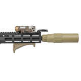 【 5KU 製 】 14mm 逆ネジ対応 SCI-SIX サイレンサー & フラッシュハイダー セット レプリカ ver.2 トレーサユニット内蔵可能 アルミ合金/スチール製