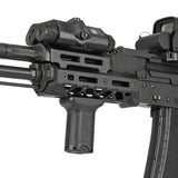 【 5KU 製 】東京マルイ GBB AKM 対応 M-LOK ハンドガード KPYK CRC 1U040 レプリカ アルミ合金製 アナダイズド仕上げ / BK(ブラック)