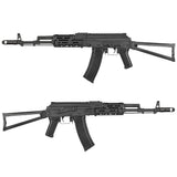 【 5KU 製 】東京マルイ GBB AKM 対応 M-LOK ハンドガード KPYK CRC 1U040 レプリカ アルミ合金製 アナダイズド仕上げ / BK(ブラック)