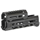 【 5KU 製 】東京マルイ GBB AKM 対応 M-LOK ハンドガード KPYK CRC 1U040 レプリカ アルミ合金製 アナダイズド仕上げ / BK(ブラック)