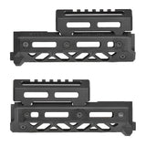 【 5KU 製 】東京マルイ GBB AKM 対応 M-LOK ハンドガード KPYK CRC 1U040 レプリカ アルミ合金製 アナダイズド仕上げ / BK(ブラック)