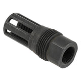 【 5KU 製 】14mm逆ネジ対応 NOVESKE PigPen フラッシュハイダー レプリカ (CGS SCI-SIX サイレンサー装着可) スチール製 刻印入り BK ブラック