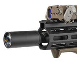 【 5KU 製 】 11mm 正ネジ & 14mm 逆ネジ 対応 スピットファイア フルオートトレーサー マズルフラッシュ機能搭載 コンパクト 最大35RPM