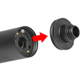 【 5KU 製 】 11mm 正ネジ & 14mm 逆ネジ 対応 スピットファイア フルオートトレーサー マズルフラッシュ機能搭載 コンパクト 最大35RPM