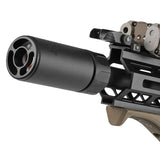 【 5KU 製 】14mm逆ネジ 対応 マズルフラッシュ＆フルオートトレーサー 内蔵 SF WARDEN フラッシュサプレッサー レプリカ アルミ合金製 ハイサイクル対応 3.7v リチウム電池内蔵