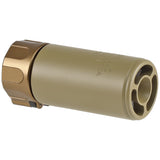 【 5KU 製 】14mm逆ネジ 対応 マズルフラッシュ＆フルオートトレーサー 内蔵 SF WARDEN フラッシュサプレッサー レプリカ アルミ合金製 ハイサイクル対応 3.7v リチウム電池内蔵