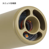 【 5KU 製 】14mm逆ネジ 対応 マズルフラッシュ＆フルオートトレーサー 内蔵 SF WARDEN フラッシュサプレッサー レプリカ アルミ合金製 ハイサイクル対応 3.7v リチウム電池内蔵