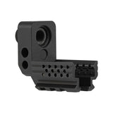 【 5KU 製 】東京マルイ GBB グロック19 Gen.3 対応 SAS フロントキット 14mm逆ネジ 20mmアンダーレール搭載 アルミ合金製