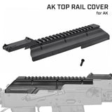 【 ARMY FORCE 製 】電動ガン AKシリーズ 対応 20mm レール ダストカバー アッパーレシーバー スチール製