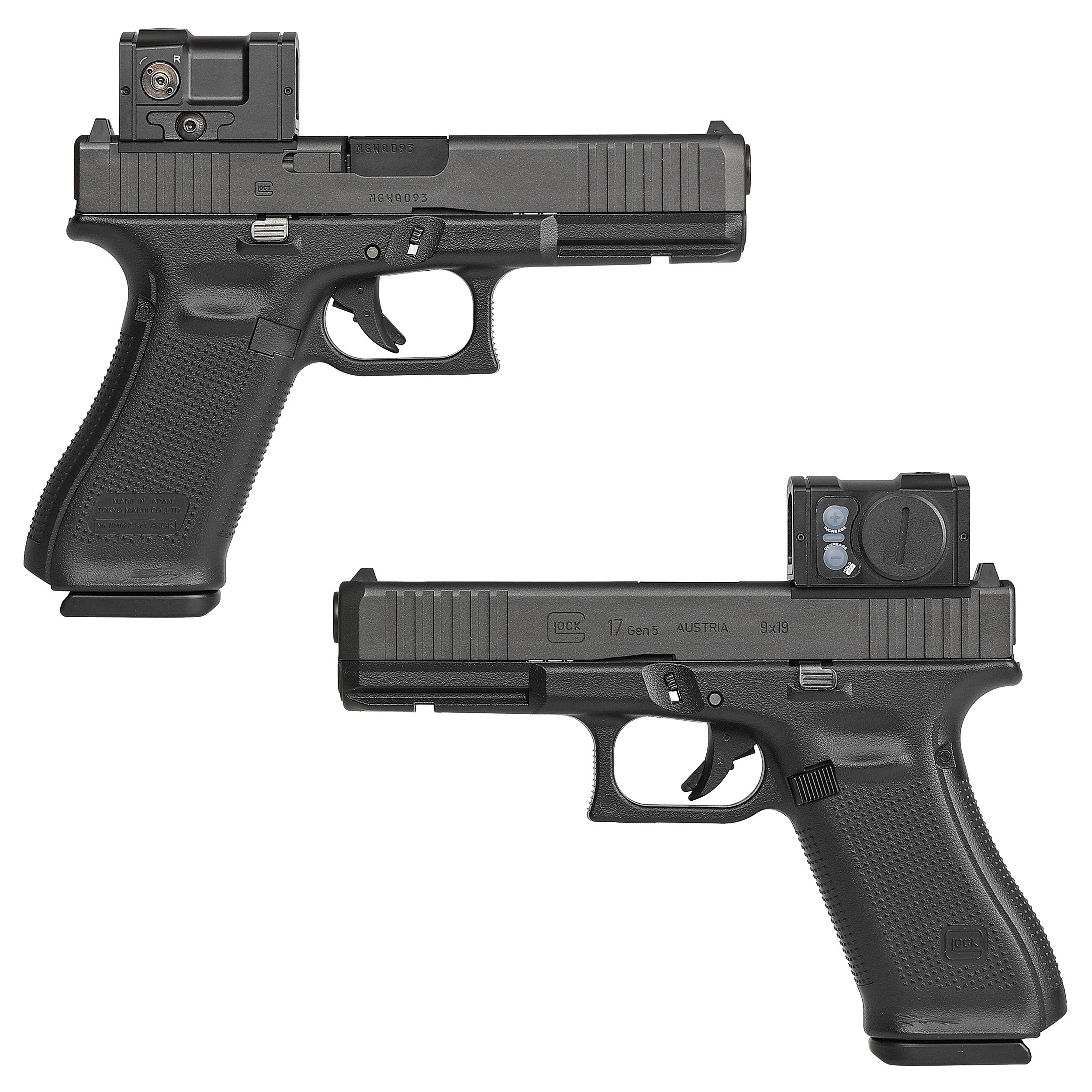 ANGRY GUN 製 】 東京マルイ グロック17 Gen5 MOS対応 ACROマウント