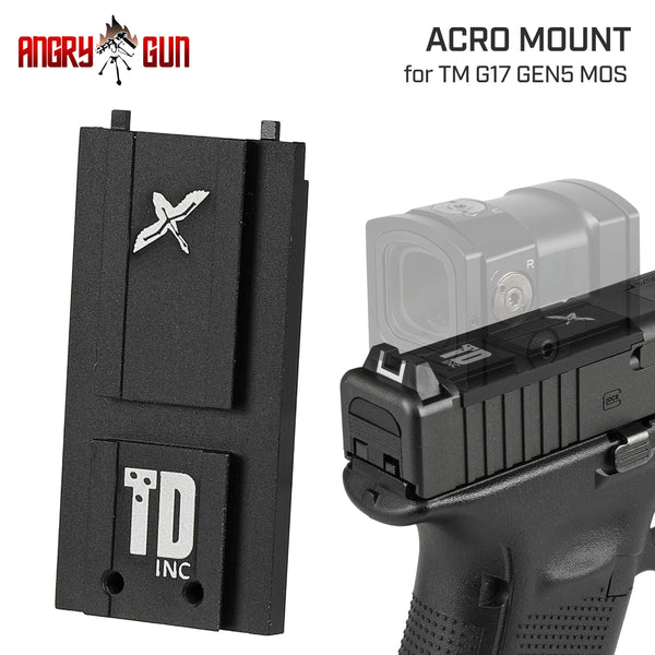 ANGRY GUN 製 】 東京マルイ グロック17 Gen5 MOS対応 ACROマウント