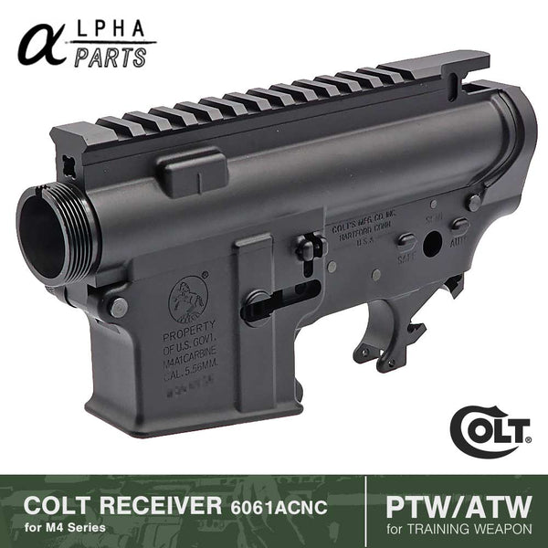 【 Alpha Parts 製 】トレーニングウェポン PTW / ATW 専用 COLT 正式ライセンス 6061アルミ CNC レシーバ –  エアガン市場 本店