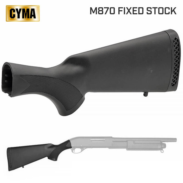 【 CYMA 製 】 CYMA M870シリーズ 対応 樹脂製 固定ストック [ CY-0079 ] – エアガン市場 本店