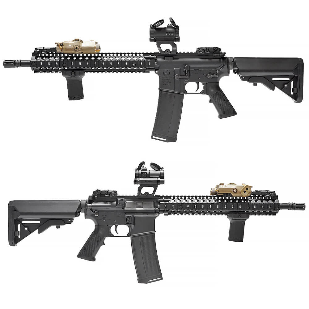 DANIEL DEFENSE 正式ライセンス 】 スタンダード電動ガン M4/M16 対応 EMG (CYMA) DD 230連 ポリマ –  エアガン市場 本店