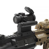 【 Evolution Gear 製 】 Aimpoint COMP M5s ドットサイト 本体 ＆ LRP 1.54" マウント レプリカ セット