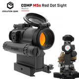 【 Evolution Gear 製 】 Aimpoint COMP M5s ドットサイト 本体 ＆ LRP 1.54" マウント レプリカ セット