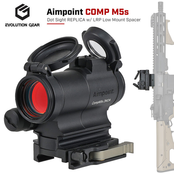 トイガン Evolution Gear Comp M5s Evolution Gear 製 】 COMP M5s ドットサイト 本体 ＆ LRP