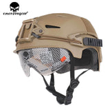 【 EMERSON 製 】 TeamWendyタイプ バイザー付き BUMP ヘルメット フリーサイズ ( 頭囲 57-60cm ) / TAN(タンカラー)