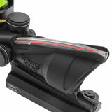 ★フルカスタム済み★【 Evolution Gear 製 】 Trijicon TA31 ACOG 4x32 スコープ レプリカ ( LT100 QDマウント & RMRドットサイト & キルフラッシュ付き） 4倍率 光ファイバー搭載 リアル刻印