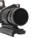 ★フルカスタム済み★【 Evolution Gear 製 】 Trijicon TA31 ACOG 4x32 スコープ レプリカ ( LT100 QDマウント & RMRドットサイト & キルフラッシュ付き） 4倍率 光ファイバー搭載 リアル刻印