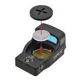 【 Evolution Gear 製 】 EOTech EFLX ドットサイト リフレックスサイト レプリカ ( LEUPOLD マウント 対応) 6068アルミ合金 ハードアナダイズド仕上げ