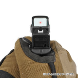 【 Evolution Gear 製 】 EOTech EFLX ドットサイト リフレックスサイト レプリカ ( LEUPOLD マウント 対応) 6068アルミ合金 ハードアナダイズド仕上げ