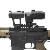 【 Evolution Gear 製 】T1/T2 対応 KAC Micro NVG High Rise Mount レプリカ 20mmレール付き ライザーマウント