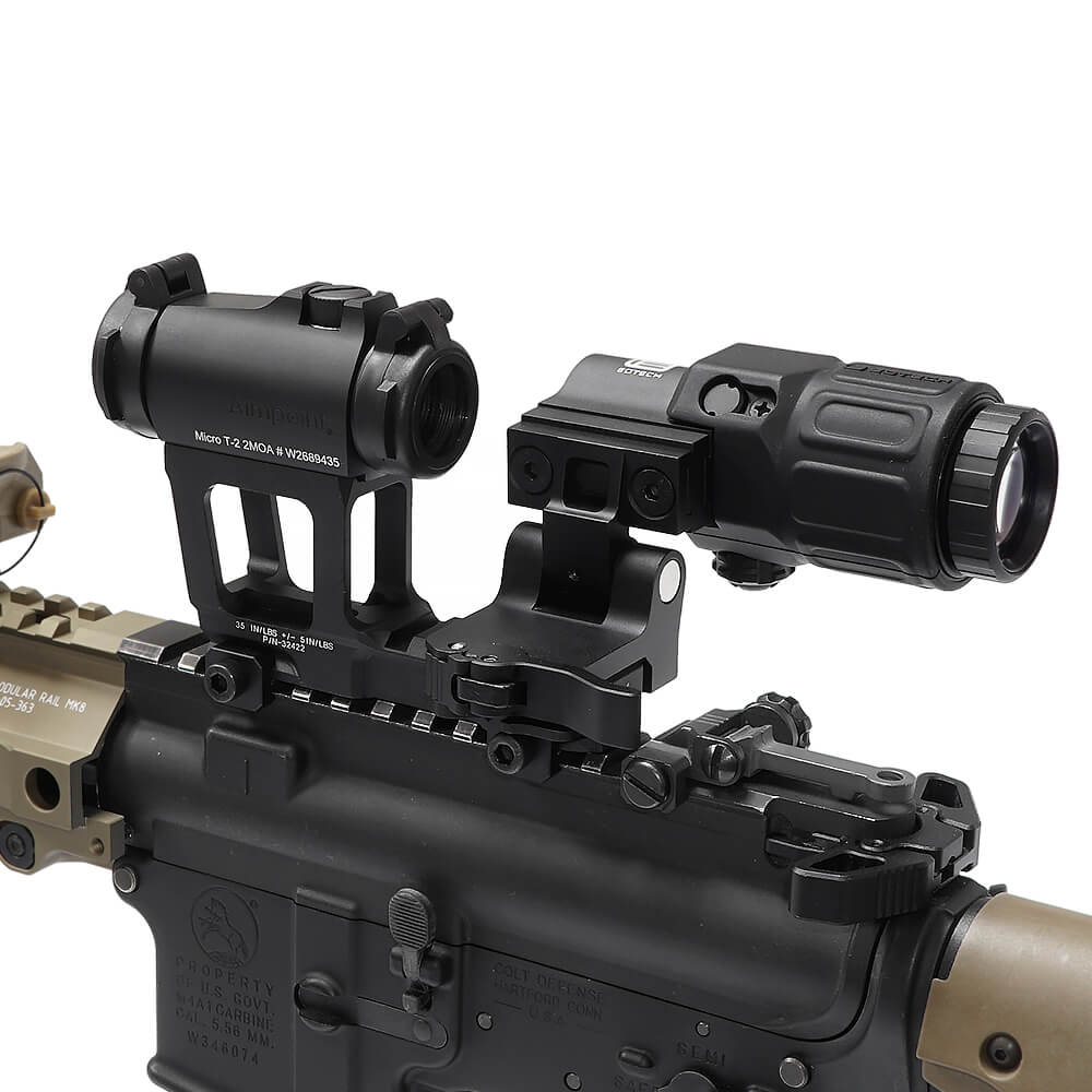 Evolution Gear 製 】T1/T2 対応 KAC Micro NVG High Rise Mount 