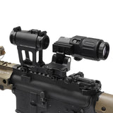 【 Evolution Gear 製 】T1/T2 対応 KAC Micro NVG High Rise Mount レプリカ 20mmレール付き ライザーマウント