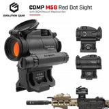 【 Evolution Gear 製 】Aimpoint COMP M5b ドットサイト 本体 ＆ BCM Lower 1/3 Cowitness マウント セット レプリカ