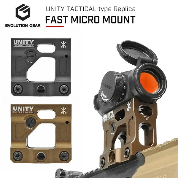 【 Evolution Gear 製 】 UNITYタイプ FAST MICRO MOUNT T