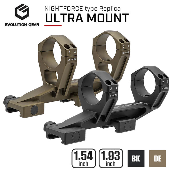 【 Evolution Gear 製 】 NIGHTFORCE Ultra Mount 30mm径 