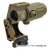 【 Evolution Gear 製 】 UNITY TACTICAL FTC G33 Magnifier Mount レプリカ ( FASTシリーズ専用 マグニファイア マウント ) / BK(ブラック) DE(ダークアース)