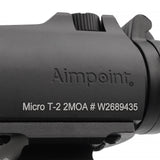 【 Evolution Gear 製 】Aimpoint Micro T-2 ドットサイト 本体 ＆ LaRue LT751 マウント レプリカ セット