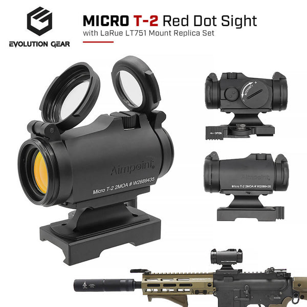 Evolution Gear 製 】Aimpoint Micro T-2 ドットサイト 本体 ＆ LaRue 