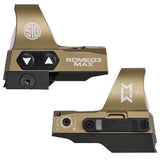 ★実物同様の機能を搭載★【 Evolution Gear 製 】 SIG ROMEO3 MAX ドットサイト レプリカ 多機能 ハイグレード ルビーレンズ搭載