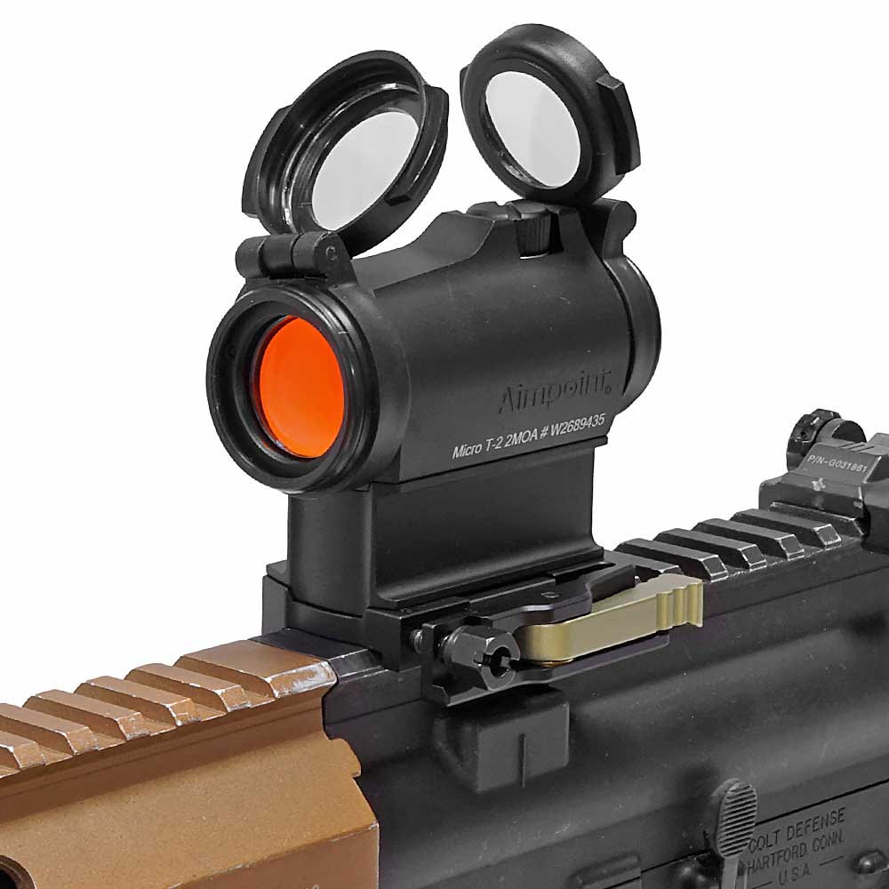 Evolution Gear 製 】 Aimpoint T-1/T-2 ドットサイト対応 LRP QD