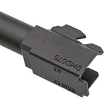 【 5KU 製 】 東京マルイ グロック17 Gen3/G18C対応 メタルアウターバレル 軽量アルミ製 14mm逆ネジ搭載 刻印入り / BK (ブラック) [ GB-429-BK ]