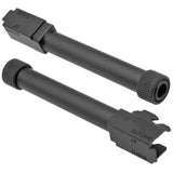 【 5KU 製 】 東京マルイ グロック17 Gen3/G18C対応 メタルアウターバレル 軽量アルミ製 14mm逆ネジ搭載 刻印入り / BK (ブラック) [ GB-429-BK ]