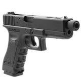 【 5KU 製 】 東京マルイ グロック17 Gen3/G18C対応 メタルアウターバレル 軽量アルミ製 14mm逆ネジ搭載 刻印入り / BK (ブラック) [ GB-429-BK ]