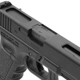 【 5KU 製 】 東京マルイ グロック17 Gen3/G18C対応 メタルアウターバレル 軽量アルミ製 14mm逆ネジ搭載 刻印入り / BK (ブラック) [ GB-429-BK ]